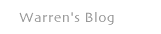 Warren's Blog